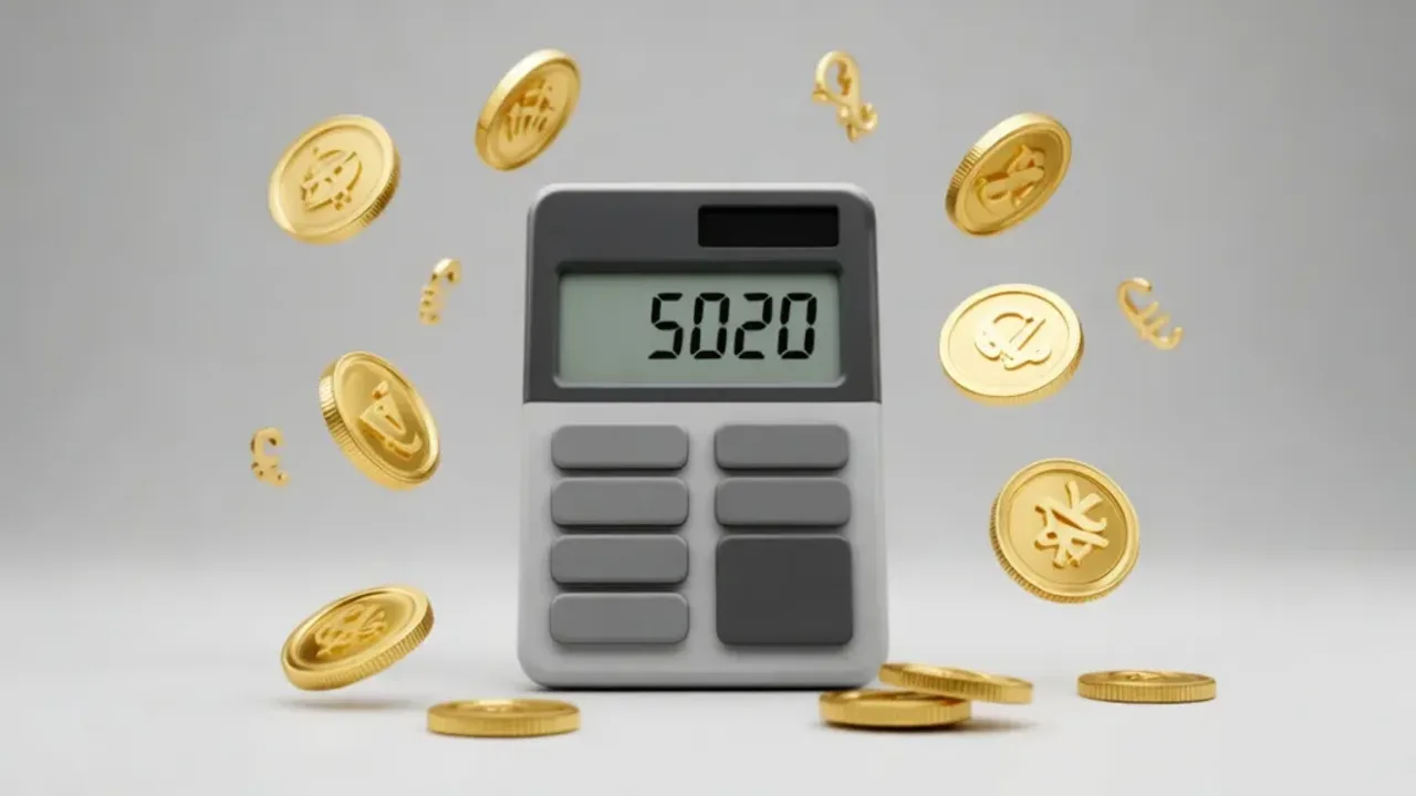 5020 brutto ile to netto? Praktyczne porównanie form zatrudnienia 2026 Kalkulator wyświetlający kwotę 5020 brutto ile to netto w formie wynagrodzenia na konto.