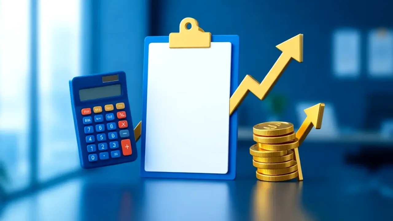 7250 brutto ile to netto? Praktyczne porównanie form zatrudnienia Wizualizacja finansowa przedstawiająca kalkulator i dokumenty obrazująca 7250 brutto ile to netto.