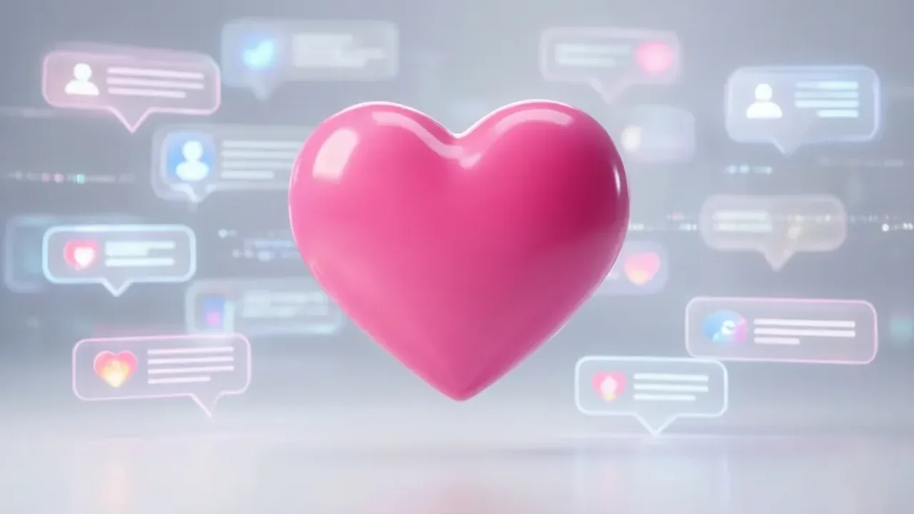 Co oznacza różowe serce? Znaczenie emoji 🩷 różowe serce i kolor różowe Grafika przedstawiająca różowe serce emoji w minimalistycznym stylu, wyjaśniająca co oznacza różowe serce w komunikacji cyfrowej.