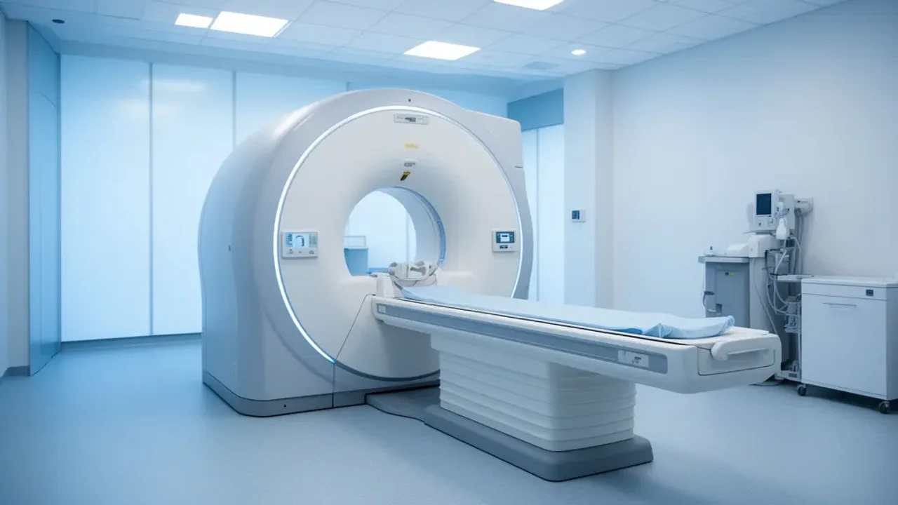 Rezonans magnetyczny Warszawa: diagnostyka, cennik i placówki 2026 Nowoczesny aparat do badania rezonans magnetyczny Warszawa w profesjonalnej pracowni diagnostyki obrazowej.