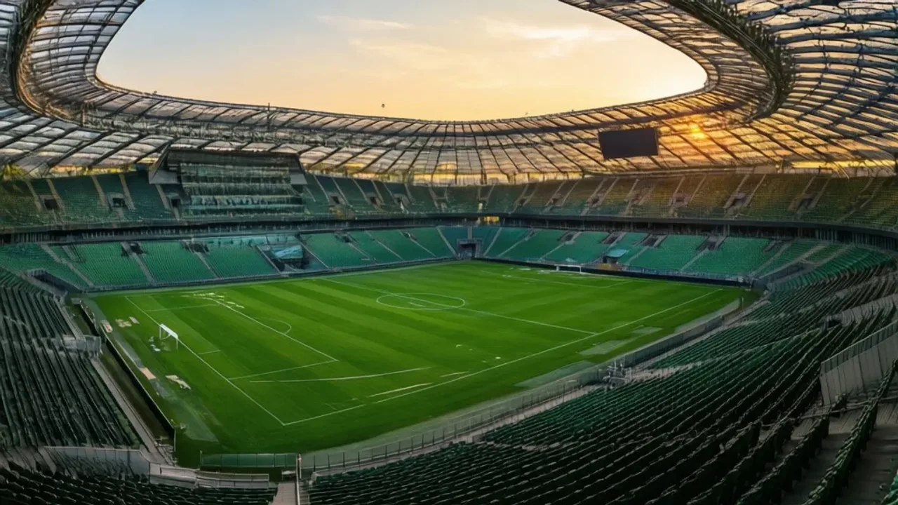 Warszawskie kluby piłkarskie: Pełna lista klubów sportowych w Warszawie Nowoczesny stadion piłkarski w Warszawie, na którym trenują warszawskie kluby piłkarskie.